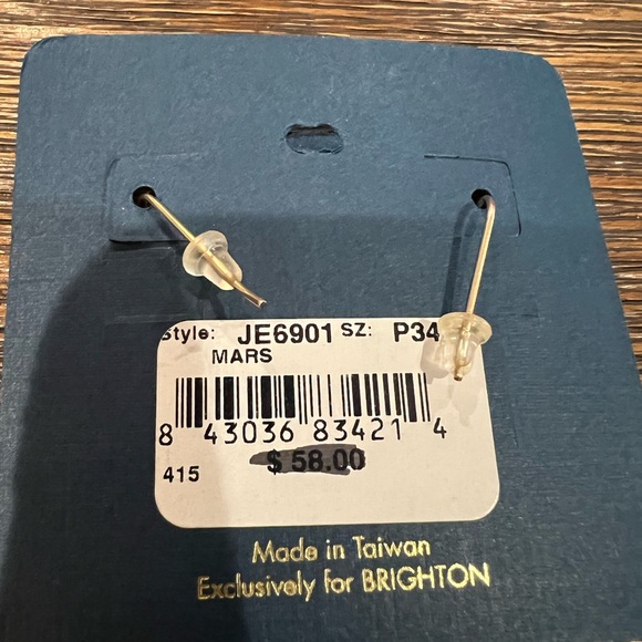 Brighton Mars earrings Versailles collection - Picture 3 of 3